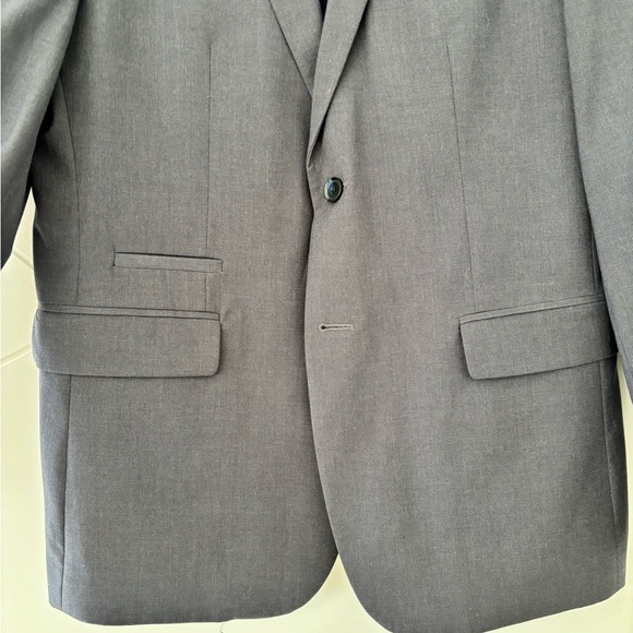 Calvin Klein Suit Navy Blue 2 Pc: XL/TL Slim Fit (42) Pants 33 x 32 - Picture 3 of 16